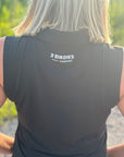 Women's Black Polo Tank